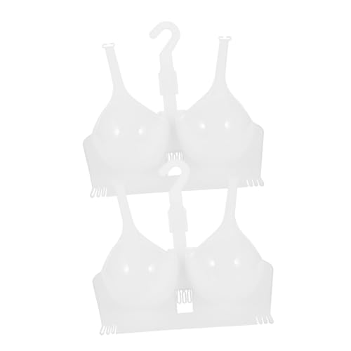 JECOMPRIS 8 STK BH-Präsentationsständer Schaufensterpuppe für Geschäft Bustier menschlich Kostüm Unterwäsche-Display Schaufensterpuppe mit Kleiderbügel hängende Schaufensterpuppe Plastik