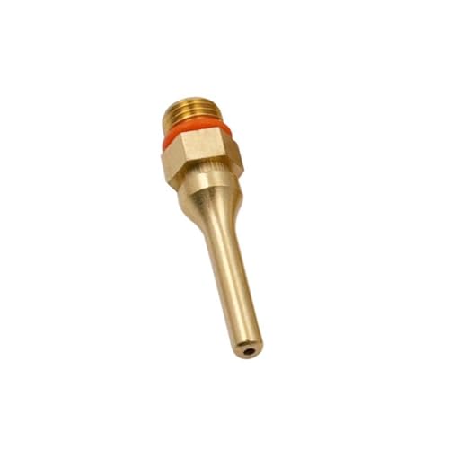 Heißklebepistole, Schmelzklebepistole, Bastel-Schmelzklebepistole, 4 Stück Schmelzklebepistole, lange Düse, Durchmesser 1 mm, 1,3 mm Öffnung, industrielle Klebepistole, DIY-Handwerk, Reparatur, Schwei