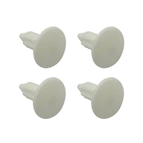 AANAN Universal 4 stücke Nylon Auto Tuning 6-7mm Loch Fender Bumper Stecker Vordere Kennzeichen Löcher Abdeckung Stecker auto Zubehör