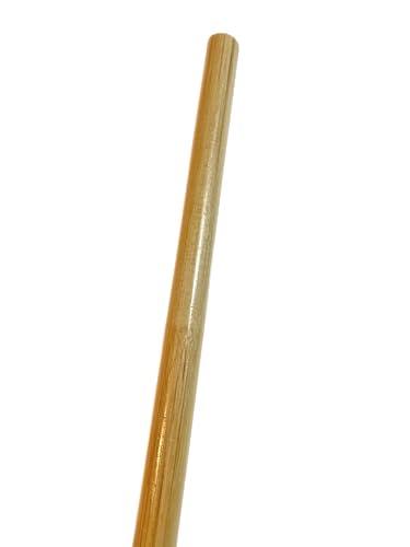 TEKKA BUDO Escrima Stock - Rattan 65 cm - Holz hell - Glatt geschliffen ohne Außenschale