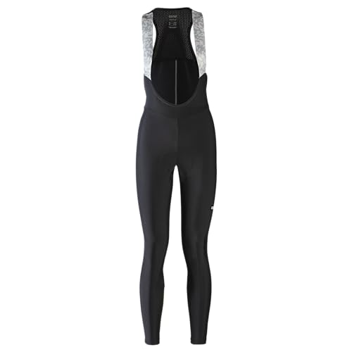 GORE WEAR Damen Thermo Fahrrad-Trägerhose Progress, Mit Sitzpolster, 34, Schwarz