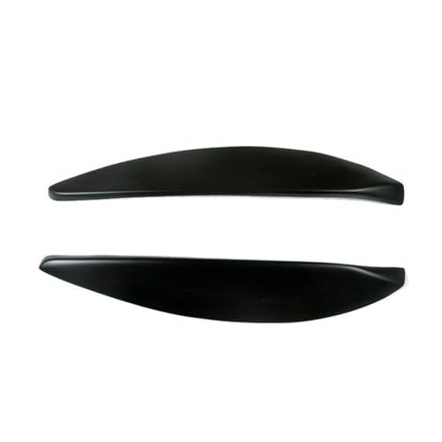 ZDPVK Autoscheinwerfer-Augenbraue Auto Frontscheinwerfer Lampe Augenbrauen Augenlider Formabdeckung Zierleisten, for Opel, for Vauxhall Astra H MK5 2004-2009