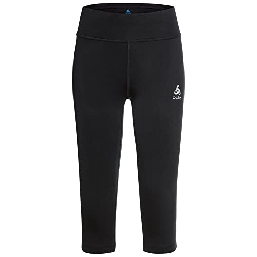 Odlo Damen Essentials_322991 3/4 Lauftight, Schwarz, M EU