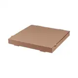 Wertpack Pizzakarton braun Kraftpapier unbedruckt 26 x 26 x 4,2 cm, 100 Stück