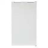 MEDION Kühlschrank mit Eiswürfelfach (90L Gesamt-Nutzinhalt 80L Kühlteil 10L Eiswürfelfach, transparente Gemüseschublade, freistehend, wechselbarer Türanschlag, höhenverstellbare Füße, MD37690)