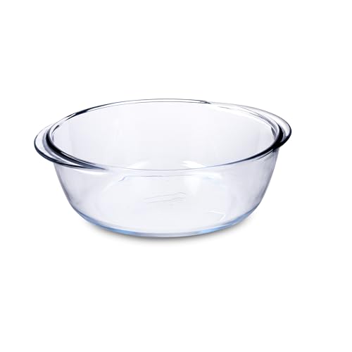 PYREX Preware Runde Auflaufform, Glas, 26 cm, 2,3 l