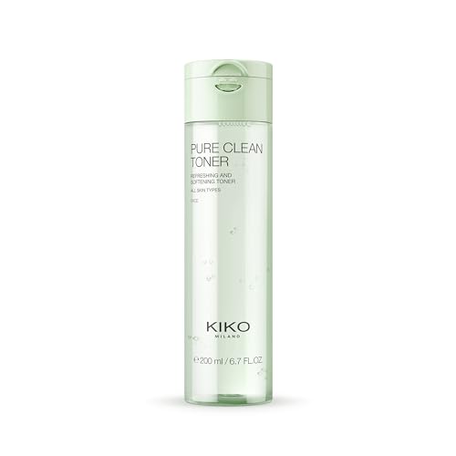 KIKO Milano Pure Clean Toner, Feuchtigkeitsspendendes, Weichpflegendes Gesichtswasser