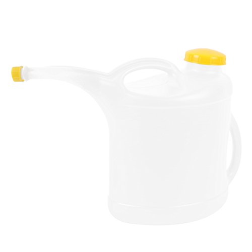 10 Liter Gießkanne Wasserkanne Kunststoff Frischwasser Kanne Camping Einfüllkanne mit zwei Griffen