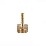 1 Stück BSP Schlauchanschluss Messing Stecker Fitting 6mm/8mm/10mm/12mm/16mm/19mm/25mm, Schlauch Barb Schwanz männlich BSP Außengewinde Adapter