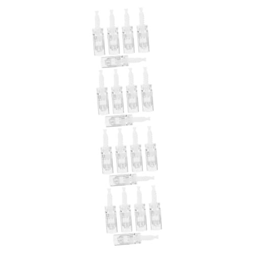 SOLUSTRE 20 Stk elektrische Mikronadel Microneedling-Ersatz Microneedling- Microneedling-Tipps Nadeln -Maschinen Microneedling-Nadelspitze Titanlegierung