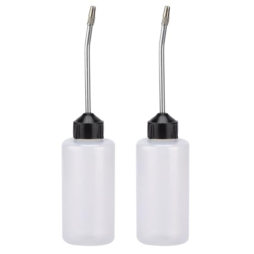 Plastik Öler, Ölkanne, Ölspritzkanne, Öler aus Kunststoff, Öl-Flaschenöler 120ML, Nähmaschine Ölflasche, Kunststoff Nähmaschinenöler, Öler Betankungs, für die Wartung von Heimwerker und Nähmaschinen
