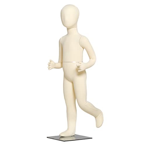 Nähpuppen-Torso, Kindergröße, Ganzkörper-Schnittpuppe/Schneiderpuppe Für Nähboutiquen, Einzelhandelsdisplay, 5–14 Jahre, Flexible Puppe, Eine Farbe, 10 Jahre Alt(One Color-8 Years Old)