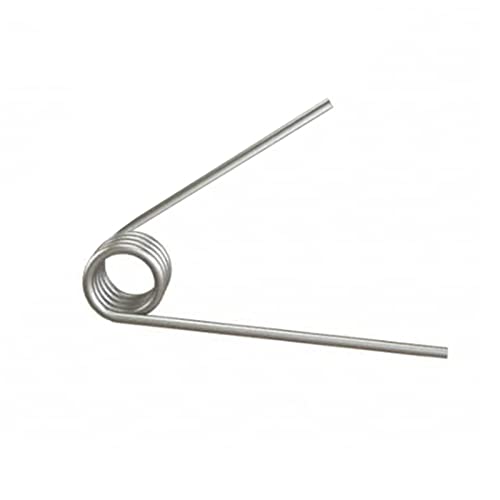 Torsionsfeder aus rostfreiem Stahl, 1,5 mm Drahtdurchmesser, V-förmiger Edelstahl, 10 mm Außendurchmesser, Haarnadelfedern, 45/60/90/120/180/270°(1.5x10mm 4 Turns 45°)