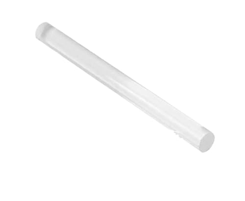 MNUPL Acryl-Rundstab, transparent, organisch, Glas, Durchmesser 2–20 mm, for Architekturmodell, Säulen, Lichtleiter, Flecken, DIY-Handwerk(Dia.3mm (10Pcs),150mm Length)