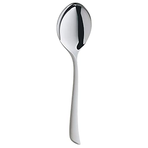 WMF Virginia Servierlöffel 23,8 cm, Vorlegebesteck, Cromargan protect Edelstahl teilmattiert, kratzbeständig, spülmaschinenfest