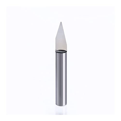 1 stücke CNC Gravur Bits Schleifen V Nut Hartmetall Fräser CNC Fräser Maschinenzubehör 6mm for Stahl(Size:3874)