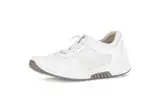 Gabor Damen Low-Top Sneaker, Frauen Halbschuhe,schnürschuhe,schnürer,Ugly Sneaker,Chunky Sneaker,dad Shoes,Weiss(Se.Elastic),38.5 EU / 5.5 UK