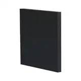 UpGBRF ABS Kunststoffplatte Platte Kunststoff Schwarz Geeignet Für Die Verwendung Mit Modellzubehör, 10cm X 10cm,Thickness:25mm