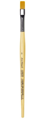 daVinci GH3048 Junior Synthetics Malerpinsel, flach Serie 304, Größe 8
