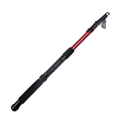 zhongqunli Angelrute 1.5-2.7m Fishing Tackle Tools Outdoor Fiberglass Sea Rod Telescopic Fishing Rod Pole Tragbare Angelrute(1.5m)