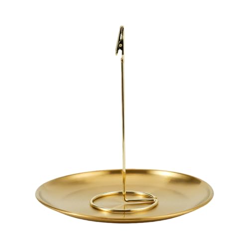 Räucherstäbchenhalter mit Klemme für Räucherstäbchen, mit Aschefänger-Tablett zur Verbesserung des Raums, Buddhismus-Zubehör