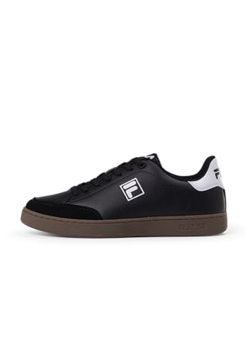 FILA Herren COURTBAY Sneaker, Black-White, 46 EU