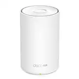 TP-Link Deco X50-DSL AX Modem Router, Mesh Wi-Fi 6 Dual-Band AX3000Mbps, VDSL2 Profil 35b bis zu 350Mbps, 4 Gigabit Ethernet-Ports, MU-MIMO, HomeShield, QoS, Kompatibel mit Alexa