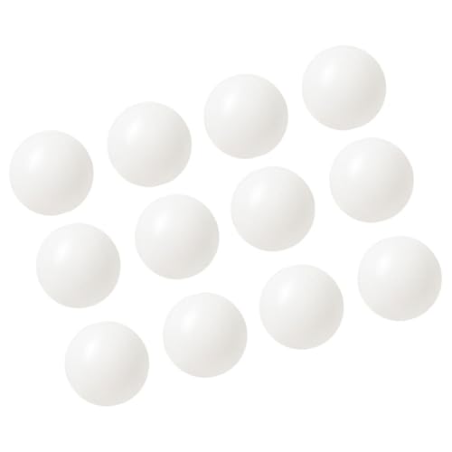 divuukyi 6/12 Stück kleine Kunststoff-PingPong-Kugeln, Tischtennis-Kugeln, Training, Tischtenniskugel, Outdoor-Sportzubehör