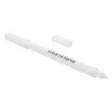 DIKACA Gedanke Backen Pigmentierung Stift Fudge Backstift Schokoladenmarkierungsstifte Tortenmarkierungsstift Backmarker Bäckerei-malstifte Backen Stifte Weiß Textmarker Plastik Essbar