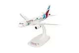 Herpa Snap-Fit Modellflugzeug Eurowings Airbus A319 Steiermark Miniatur im Maßstab 1:200, Sammlerstück, Modell mit Standfuß, Kunststoff