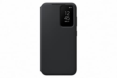 Samsung Smart View Wallet Smartphone Case EF-ZS911 für Galaxy S23, Handy-Hülle, Kartenfach, Sichtfenster, Black