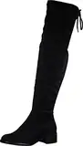 s.Oliver Damen Overknee Stiefel Elegant Blockabsatz Schwarz (Black), 37