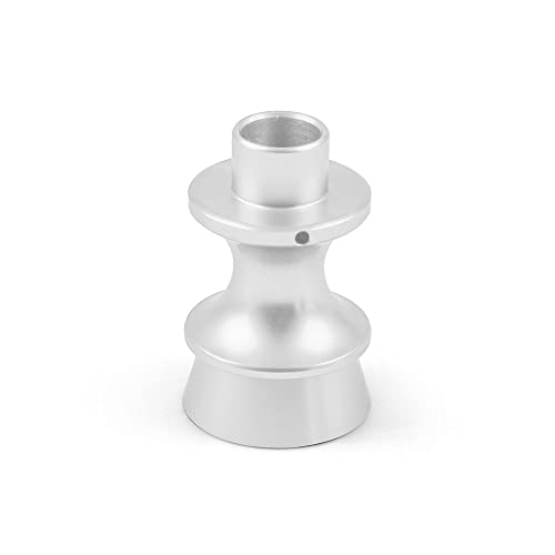 Schaltknauf Reverse Lockout Lever Lifter Up Aluminium Ersatzteil für Toyota für Subaru BRZ FT86 GT86 (Silber)