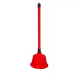 Pömpel Abfluss Gummi, Pümpel Saugglocke Abfluss Waschbecken 160mm Groß, Perfekter Abflussreiniger, für Sauber Toilette Badewanne oder Waschbecken verstopfte Rohre Werkzeug (Rot)