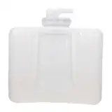 Cabilock 1 Stück Sub-tank-adapter Auto Kühlmittel Ausgleichsbehälter Motorkühlmittel Kühlung Reparatur Kanister Autozubehör Für Reservoir Aluminium Montiert Autoüberlauftank Weiß Plastik