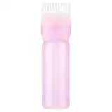 Generisch Haaröl Applikator - 1/3 Stück Hair Oil Applicator Bottle Mit Abgestufter Skala | Wurzelkamm-Applikatorflasche Haarfärbebürste Applikator Flasche Haare Für Hair Oiling Haar Colorationen