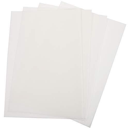MILISTEN Isolierung Keramikfaserpapier 10Pcs Mikrowelle Papiere Platz Keramik Papier für für DIY Fusing Schmuck 29. 7X2 1Cm/ 11. 7X8. 3In Schmelzofen Papier Keramikfaser Mikrowellenregal