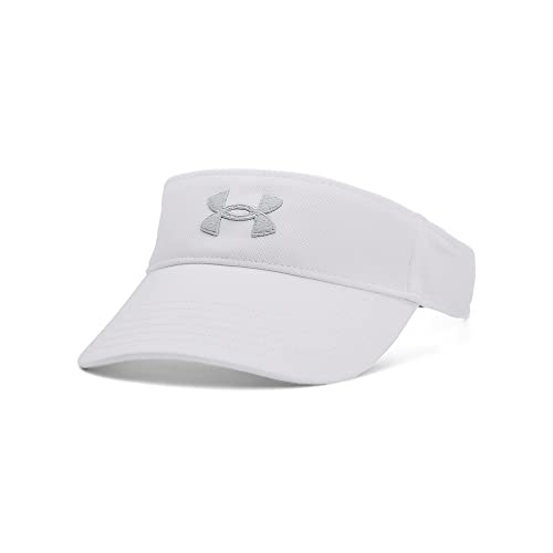 Under Armour Damen Blitzing Visors, (100) White Halo Gray, Einheitsgröße EU