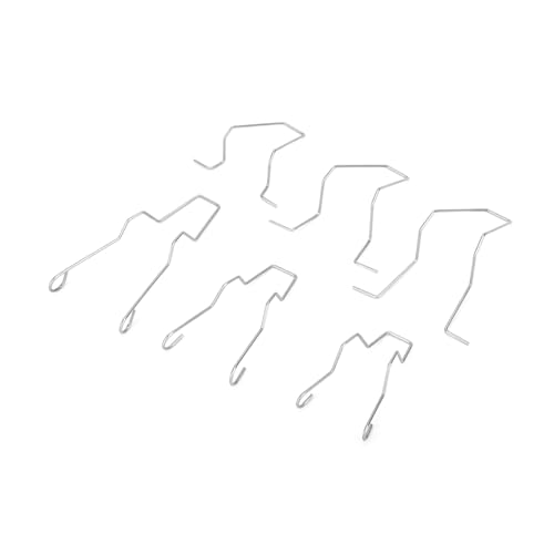 JNNJ Halteklammer Scheinwerfer, 6 Stück Abblendlicht Scheinwerfer Haltefedern Halteklammer Rückholfeder Haltebügel, Glühlampen Licht Halter Clips Klemme H1, H3, H4, H7