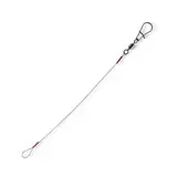 Daiwa Tournament Stahlvorfach Stahldraht 1x19 2Stk. 25cm, 12kg