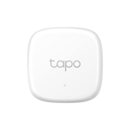 Tapo T310 Smart Temperatur & Luftfeuchtigkeitsmonitor, kostenlose Datenspeicherung,visuelle Grafiken,Flexible Installation,App-Benachrichtigungen, Hub H100 erforderlich