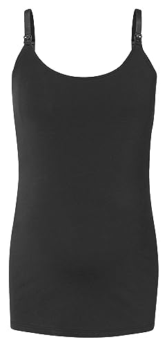 Noppies Damen Ara Easy Nursing Top T-Shirt, Schwarz, L EU