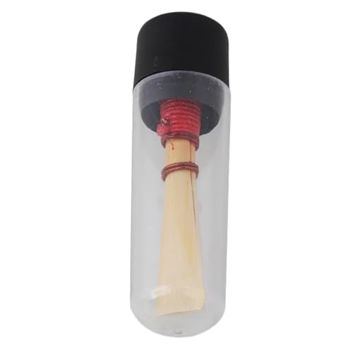 BURLOE Fagottrohr, Bambus Fagottrohre Bassoon Reeds Fagottrohr Medium Mit Koffer Für Studenten Mittlere Härte Reed Mit Case Tube Gute Qualität,Beige