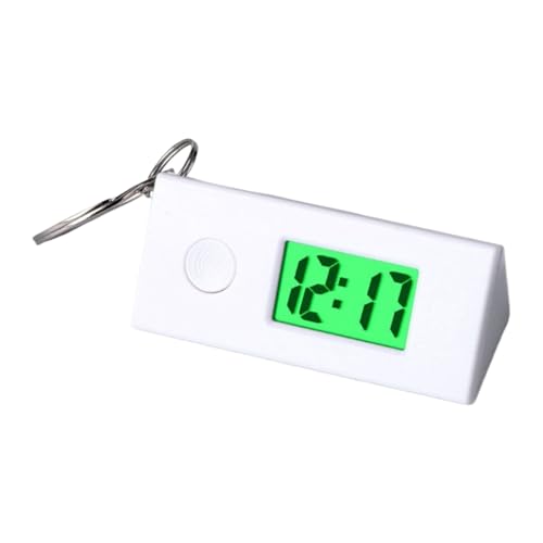 Schlüsselanhänger Uhr - Taschenuhr-Anhänger Mit Karabinerclip,Elektronische Sportuhr Für Schule Jugendliche Erwachsene Mädchen Unisex