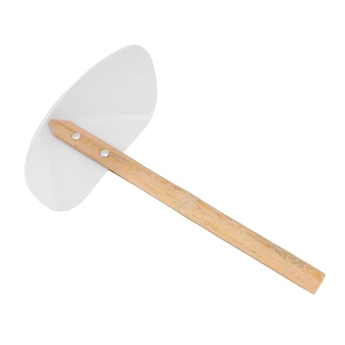Gatuida Wasserkelle Alte Chinesische Schaufel Oval Ladle Reis Sppon Für Badeanlagen Reinigung Tragbarer Wassergießendlöffel Löffel Campingreisen Kleine Duschschaufel Badewanne Spülung