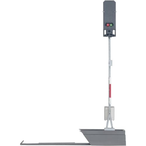 Märklin Start Up Lichtblocksignal 74391, LED Sperrsignale, Kompatibel mit C-Gleis-System, Digitale Steuerbarkeit, Spur H0