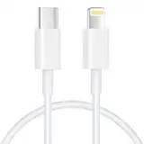 JJCALL USB C Lightning Kabel 2M [MFi Zertifiziert] iPhone Schnellladekabel Power Delivery Typ C to Lightning Ladekabel für iPhone 14/13/12/11 Pro Max/Pro/XR/XS/X/SE/8Plus