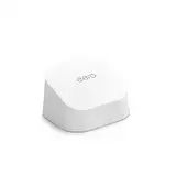 Amazon eero 6 Mesh-WLAN-Signalverstärker | 500-Mbit/s-Ethernet | Bis zu 140 m² Abdeckung | Für Verbindungen mit über 75 Geräten | Zur Erweiterung des bestehenden eero-Netzwerks | Einzelpack