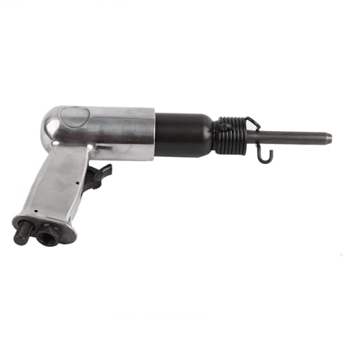 Hapivida 190 Typ Handheld Luft Nietpistole Runder Kopf Pneumatisches Nietwerkzeug 1/4 Einlass,für Feste Niete, Aluminiumnagel