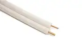 Idoneo Linea 1/4" + 1/2" vorisoliert Kältemittelleitung Kupferrohr Rolle Kupferrohre Kühlsysteme 18000BTU (25m, ohne Bördelung)